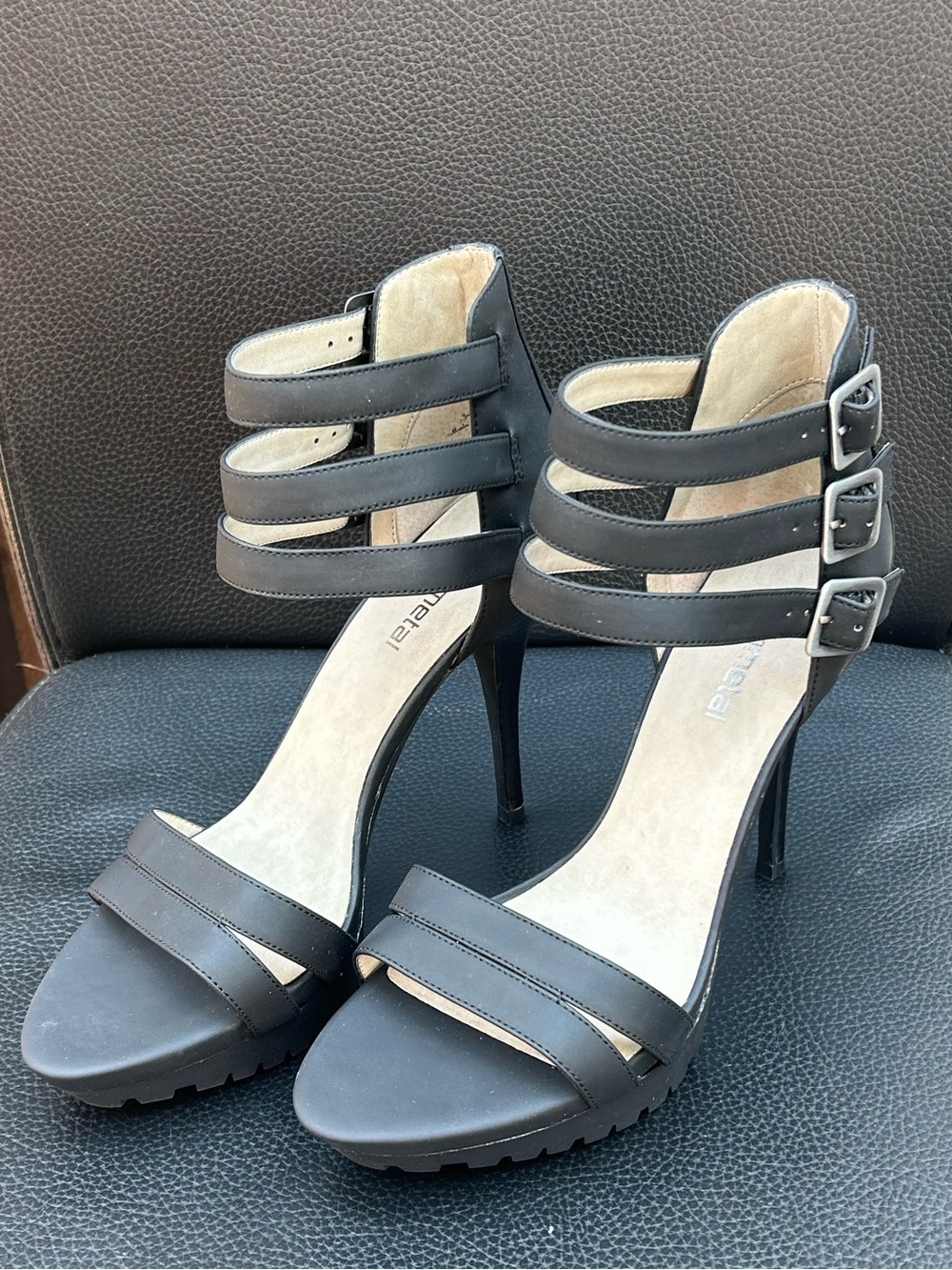 Gunmetal Jennie Heels